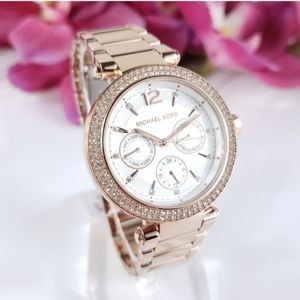‼️LIQUIDATION SALE‼️ NWT Michael Kors Parker watch rose gold MK5781